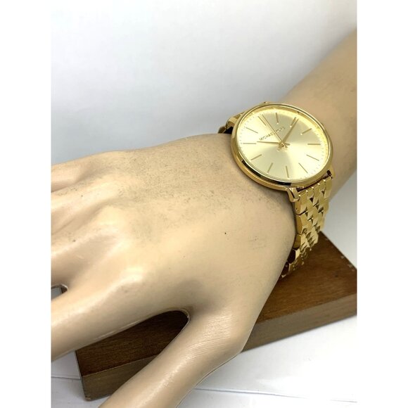 Michael Kors Women\'s Watch MK3898 Pyper Quartz Gold Stainless Steel 38mm main image 9